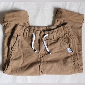 🤎 Boys H&M Khaki Linen Pants Casual or Formal